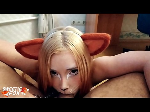❤️ Кицунэ заглотить хуй и сперма в рот ❤️ Видео траха на порно сайте pornxlxx.ru